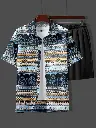 Special Summer Men's Shirt & Shorts Combo