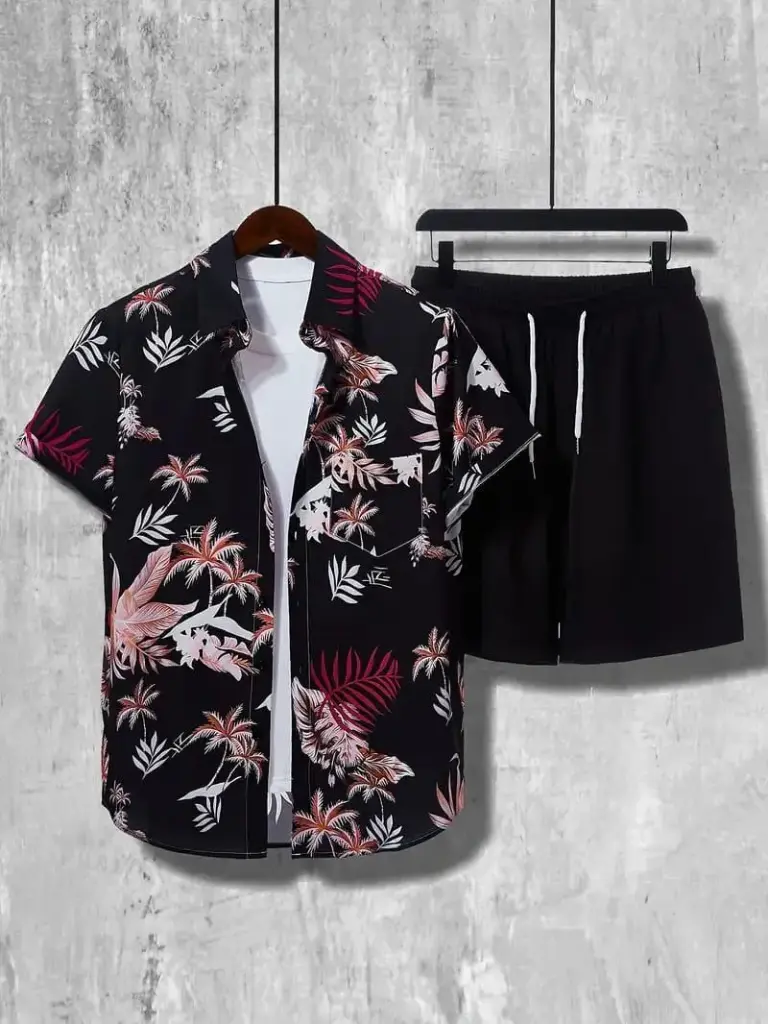 Special Summer Men's Shirt & Shorts Combo